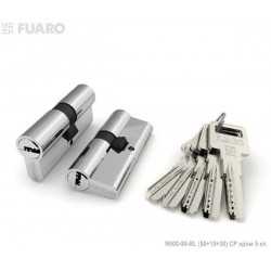 Цилиндровый механизм Fuaro R600 90 BL (50+10+30)